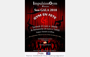 GALA : REPETITION GENERALE et INFORMATIONS