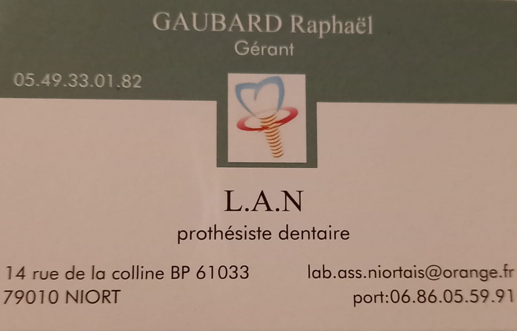 Raphaël Gaubard Prothésiste Dentaire